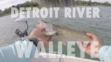 Detroit River Fishing - Jigging for Summer WALLEYE