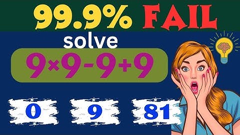 Only 5% of People Can Solve These Math Problems | Can You Pas This Ultimate Math Quiz | Brain Shiner