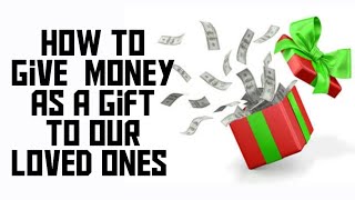 How To Give Money As a Gift To Our Loved Ones / Creative Ways to Give Money As Gift - Part 2💸🎁