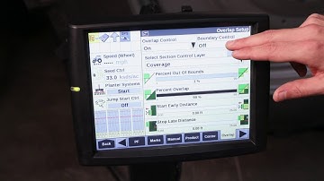 Early Riser 2000 Series Planter Overlap Control Settings with the Pro 700