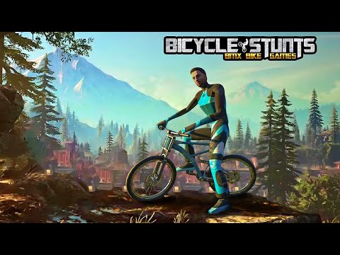 bicycle stunts bmx bike games Insane BMX First Try at