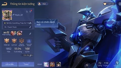 MOD MENU LIÊN QUÂN • MÁP SÁNG, HIỆN LỊCH SỬ ĐẤU, HIỆN CHIÊU CUỐI CỦA ĐỊCH, CAM XA, ANTIBAN 100%