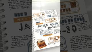 Disciples Journal | James 1:19-20 | Bible Study Notes