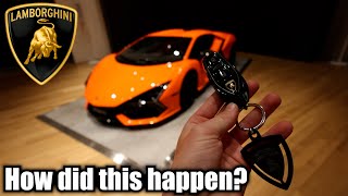 Getting the Keys to the Lamborghini Revuelto!