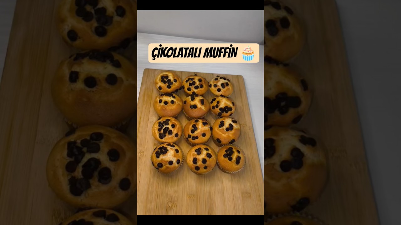 Fırından Çıkan Mutluluk:Çikolatalı Muffin🧁#tatlıtarifleri #food #pratiktatlitarifleri #youtubeshorts