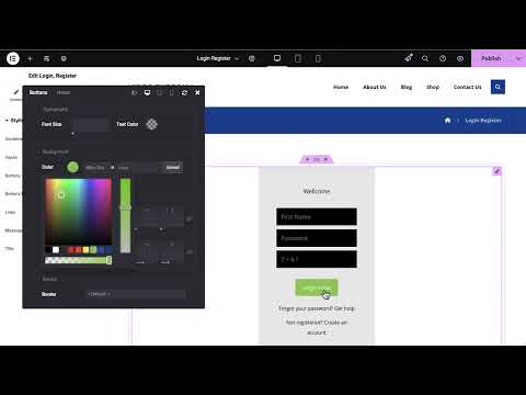 XTRA Elementor - User Login & Registration form Element