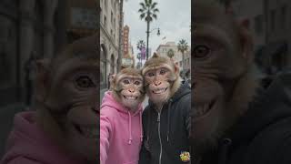 Monkey Couple Vlogging Across America 🇺🇸 | Funniest USA Travel Adventure Ever!