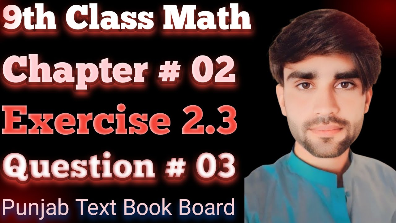 9th class math unit -2 Exercise 2.3 Question 3(i,ii,iii,iv)-Simplify ...