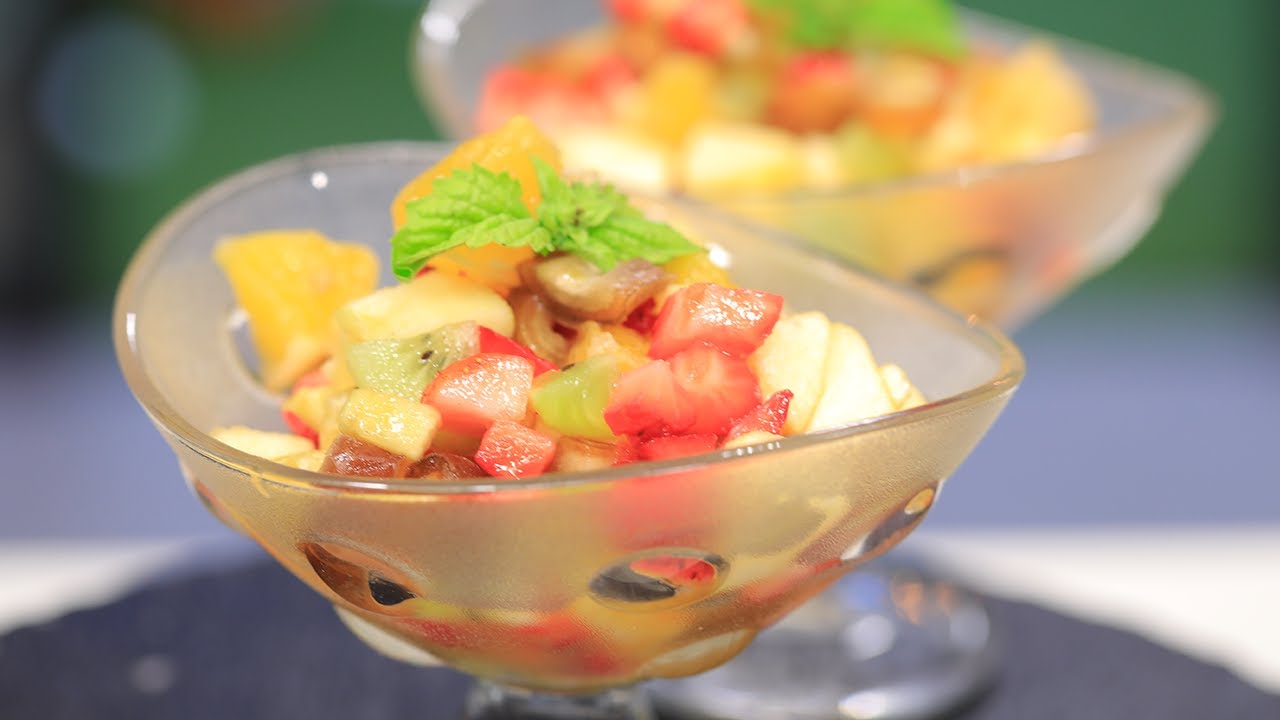 Salade de fruits - سلطة غلال - YouTube