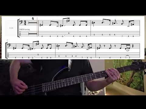 Almost Monday/Jordana-Jupiter Bass Cover W/Play Along Tab Featuring Cover & Isolated Bass/Drum Track