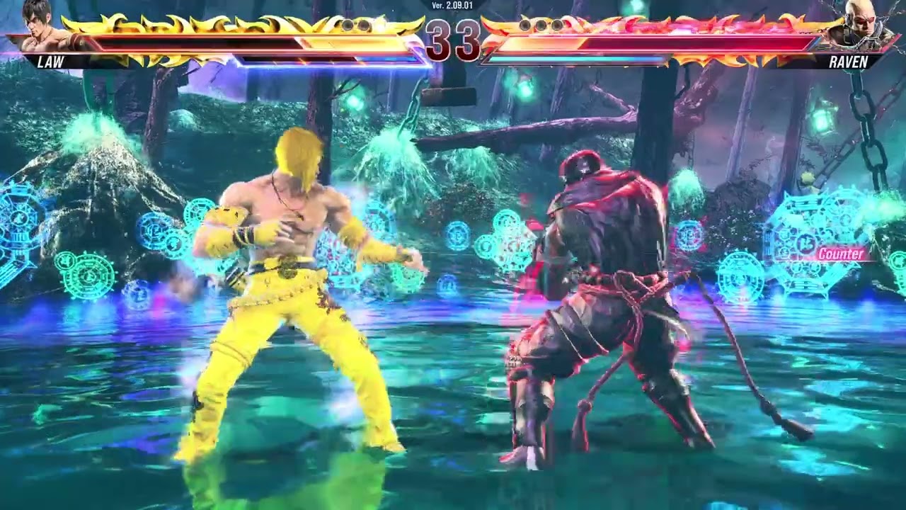 Sun God Law vs Evil Shadow Ninja Raven