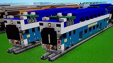 Minecraft Coaster Bombardier Bi-Level Cab Car Tutorial