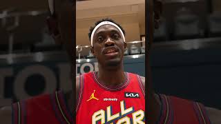 Feeling Good...im Excited, Third All-Star Game. Pascal Siakam Ahead Of Tonights Game
