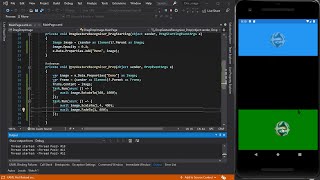 Xamarin / Gesture / Drag and Drop Image