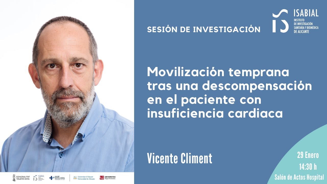 🔴 Movilización temprana tras una descompensación en el paciente con insuficiencia cardiaca | DIRECTO