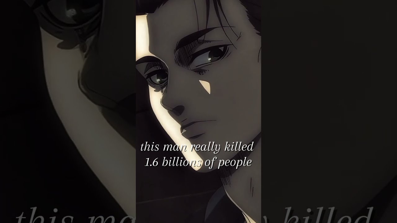 Eren showed how far a man can go for his loved ones.. (Song - Cinnamon Girl by lana del Rey) #aot