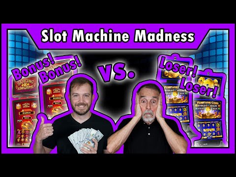 SLOT MACHINE REVENGE! Matt Has His Day: Dancing Drums vs. Fortune Coin • The Jackpot Gents