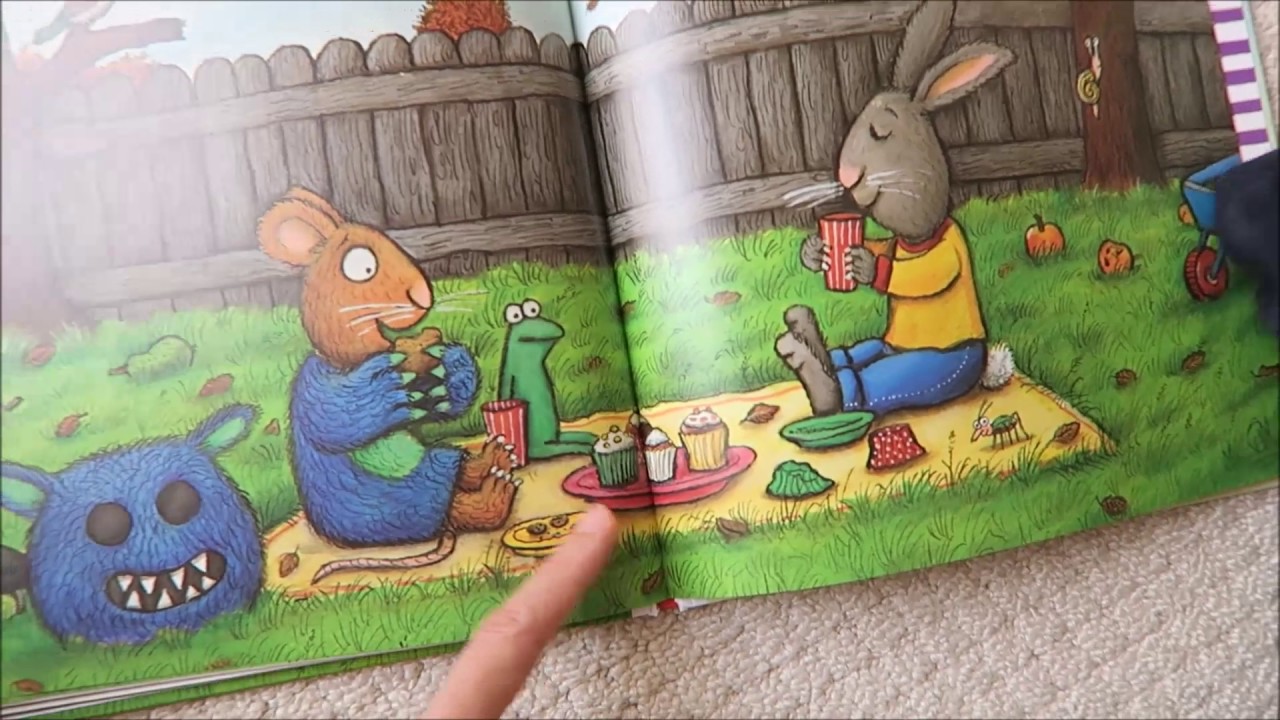 【雙語故事繪本】皮皮與波西：恐怖大怪獸 （Pip and Posy: The Scary Monster）中英文故事繪本共讀