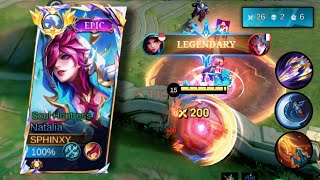 GLOBAL NATALIA NEW ONE-SHOT COMBO!🔥| best build 2025 