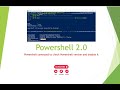 Powershell2.0 || command to check status of Powershell2.0 || Command to disable Powershell 2.0