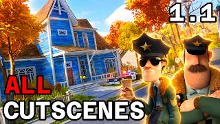 All Hello Neighbor 2 BETA 1.1 Cutscenes (Semi-Fixed)
