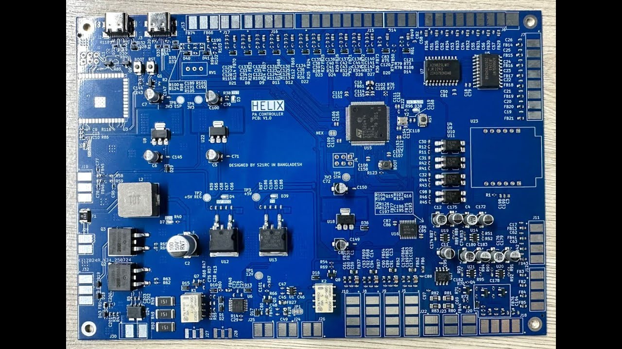 Remote control of the PA controller - EW3MM - the same for the Tuner EW3MM.