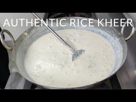 Authentic Rice Kheer Recipe च वल क ख र क र स प How To Make Bulk Rice Kheer At Home 