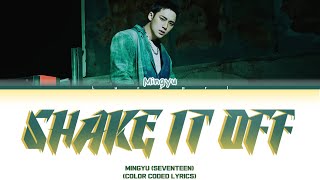 Seventeen  mingyu Solo shake It Off color Coded S