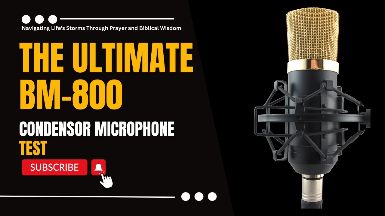 BM800 Condenser Microphone Review/Test YouTube YouTube