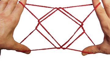 String Tricks! How To Make A Big Star String Figure Walkthrough
