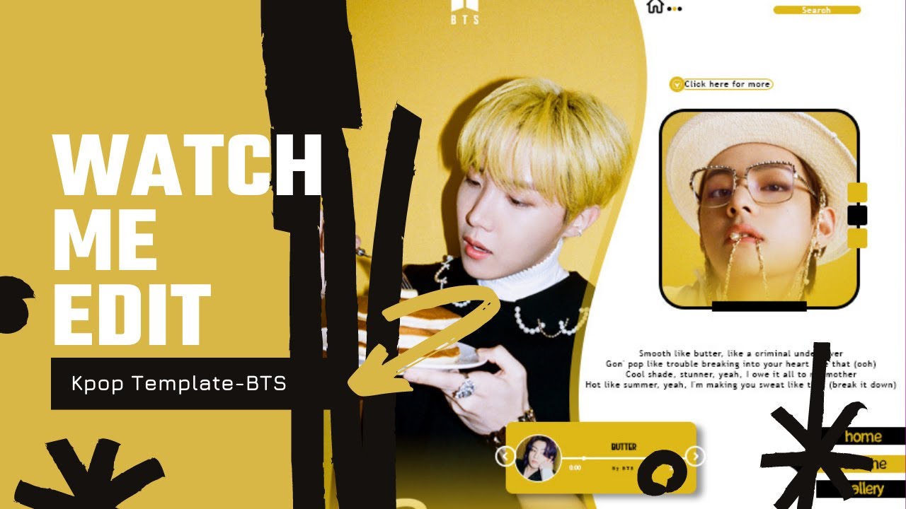 ↬ WATCH ME EDIT KPOP TEMPLATE BTS 2 CS6 YouTube