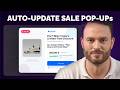 Create Automatic On Sale Products Popup That Updates Itself (Discount Popup)
