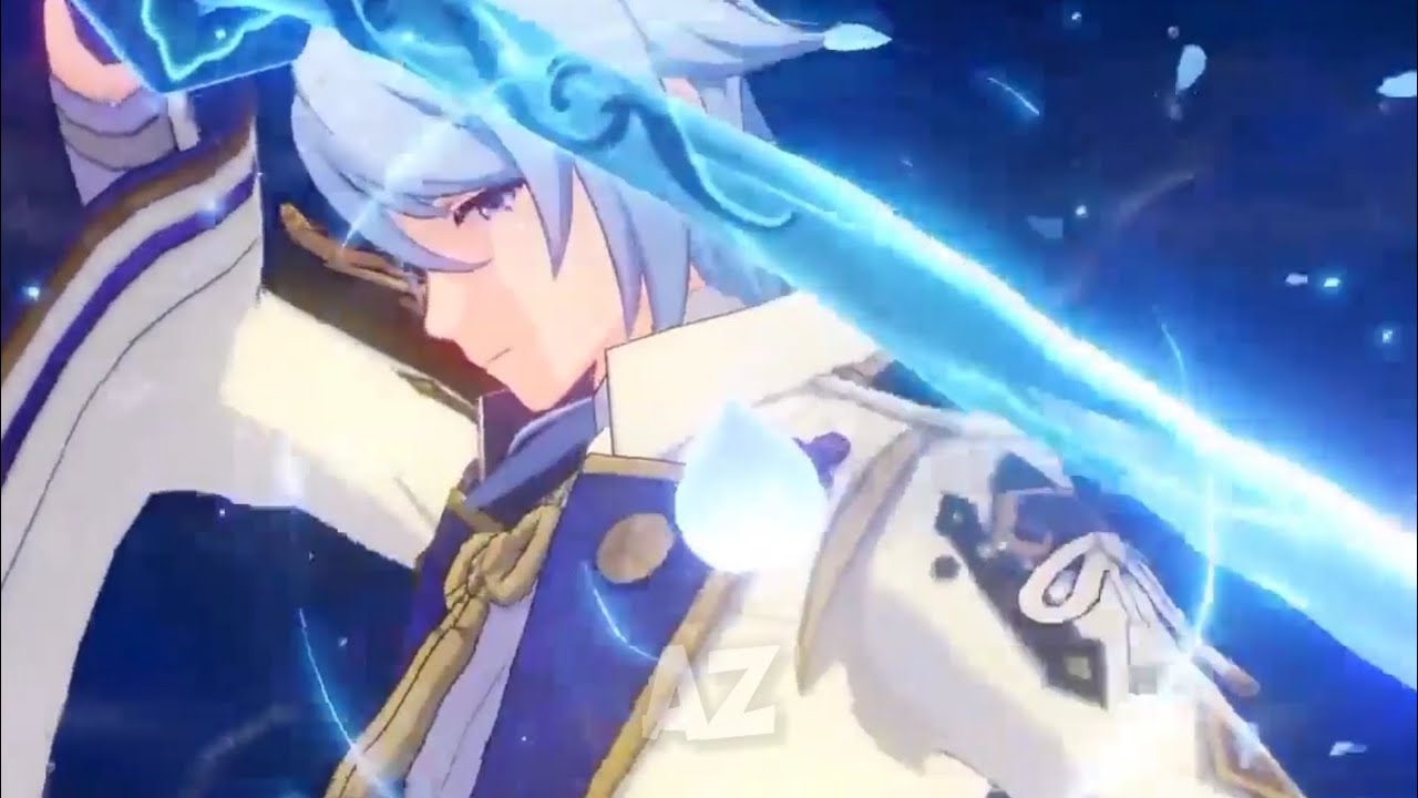 Elemental skill & Burst Kamisato ayato gameplay - genshin impact 2.6
