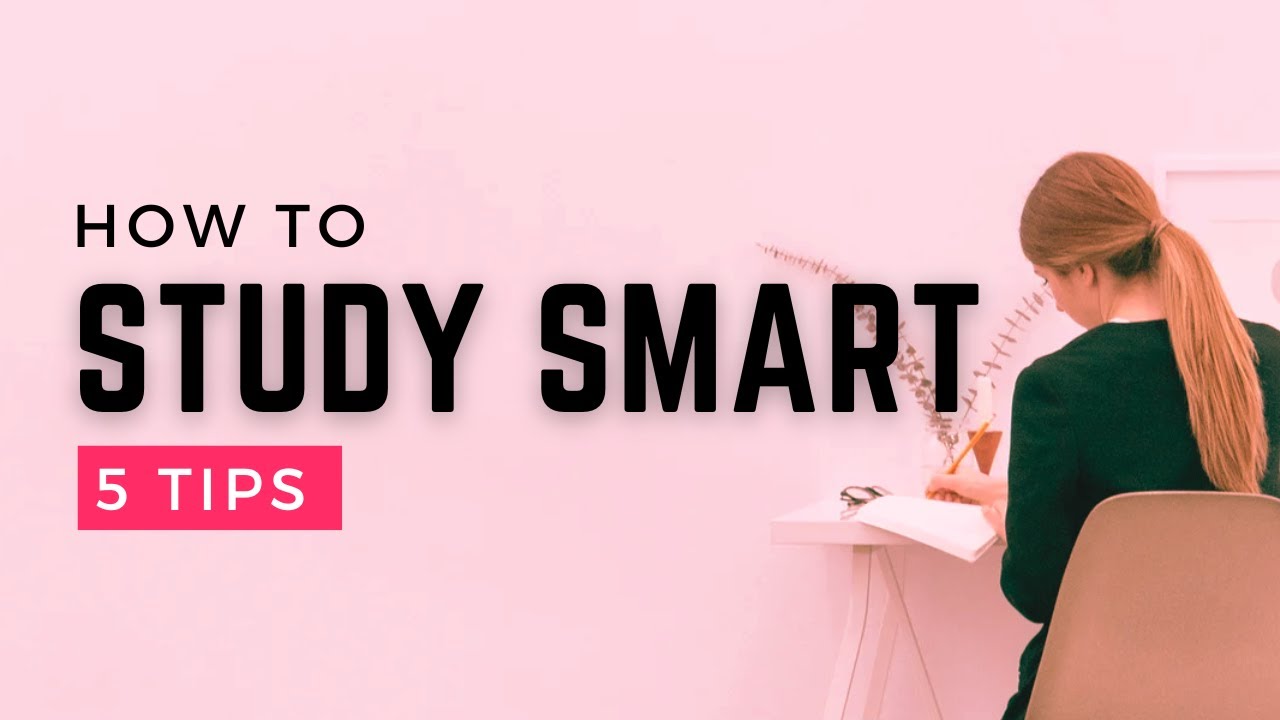 How to study smart | in 3 minutes | 5 tips - YouTube