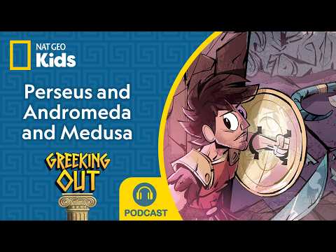 How to Defeat a Monster ft. Perseus & Pegasus | Greeking Out Podcast | S4 E4 FULL EP | Nat Geo Kids
