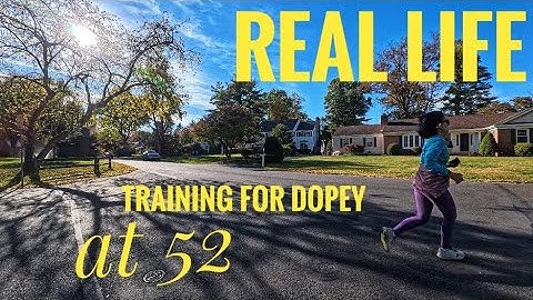Training for the Dopey Challenge 2026:  Real Life, Office Days & Long Runs
