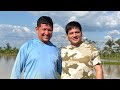 Un Día con el Padre Marcos Galvis y 🔴 Padre Luis Toro ✅ visitando al Abuelo y pescando desde 🇻🇪