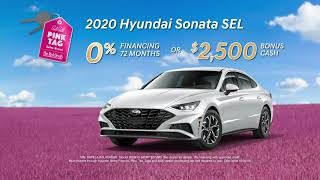 Bob Bell Hyundai - 2020 Sonata SEL 0% Apr OR $2,500 Bonus Cash* (expires 10/31/20)