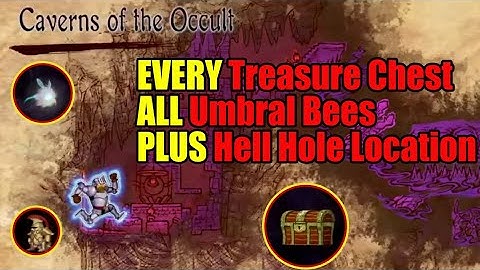 Ghost N Goblins Resurrection | Shadow Caverns of the Occult | Treasure Chest | Umbral Bee |Hell Hole