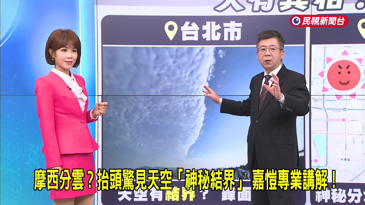 2026/03/09 摩西分雲？抬頭驚見天空「神秘結界」 嘉愷專業講解！－民視新聞