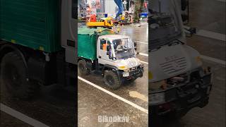 Unimog RC Truck and Christmas train 🚂 #holidayswithyoutube