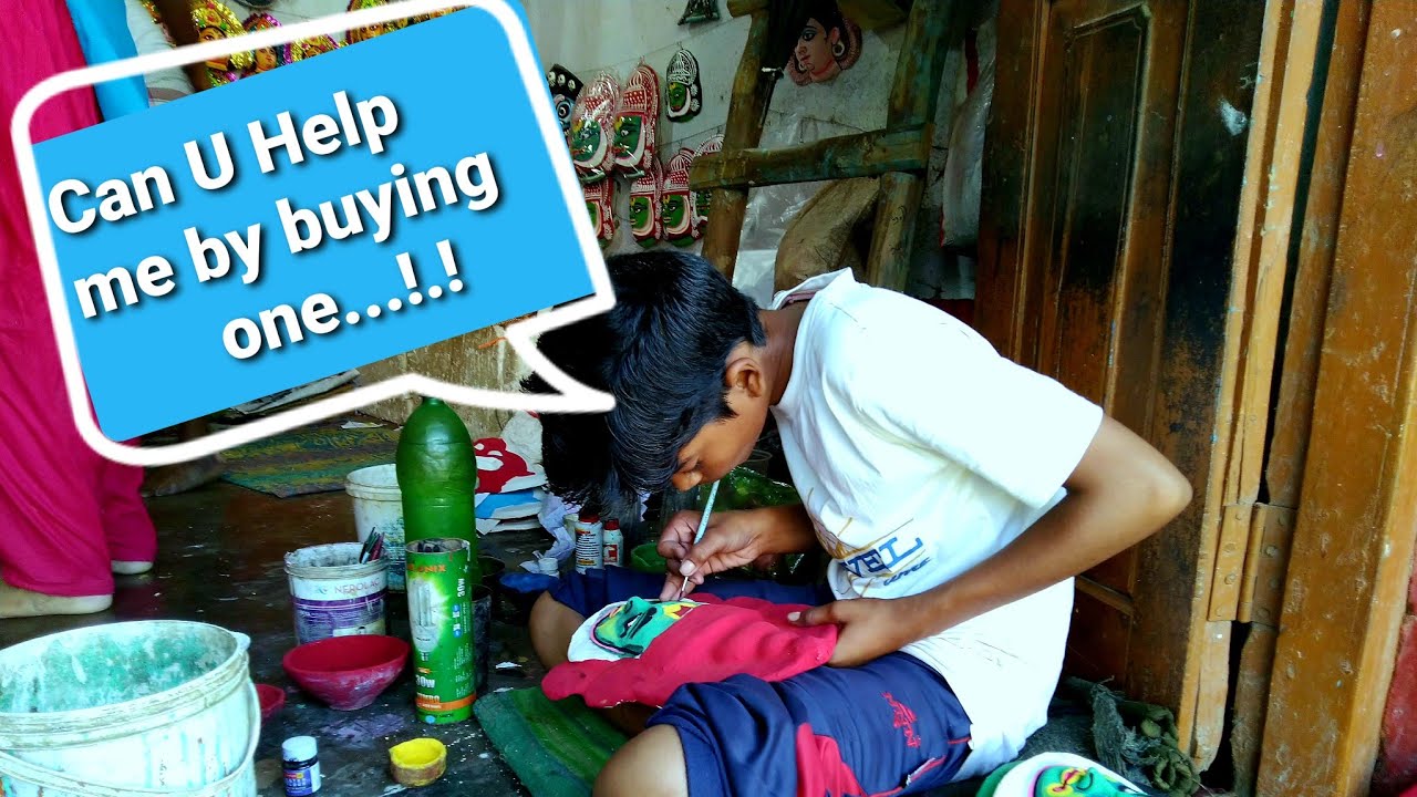 Have you heard about "Chou dance?"village of Mask Making"CHARIDA in purulia