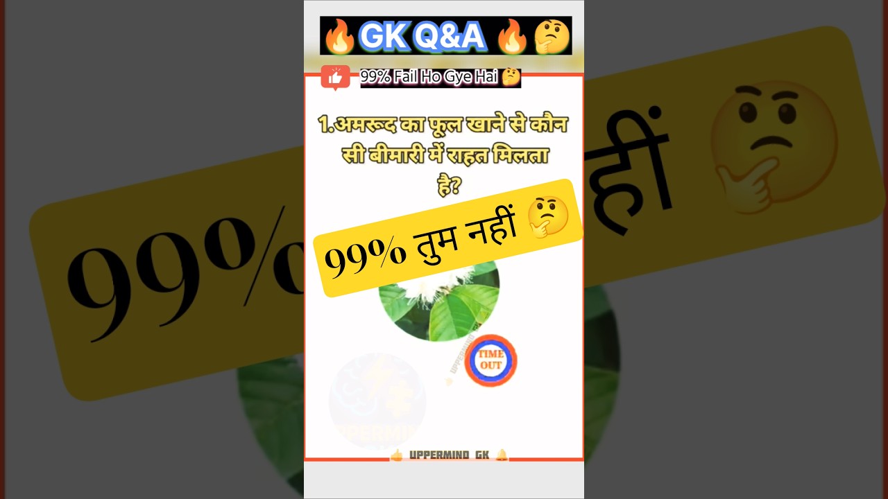 99% तुम्हे नहीं पता 😱| Gk Quiz | Gk Questions answers | 