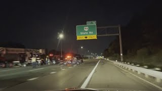 Crash in Cleveland closes I-480 after firetruck struck by another vehicle