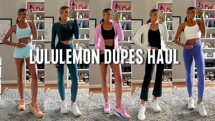 TRY ON HAUL] LULULEMON ALIGN VS CRZ YOGA BUTTERLUXE  which is better?  worth the price? my favs? 