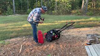 New Earthquake Walk-Behind String Mower