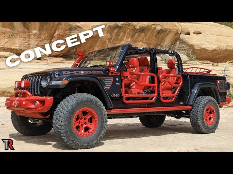Why Are So Many Parts Red on this Jeep Gladiator Concept?