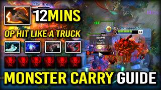 MONSTER CARRY GUIDE Ursa With 12Mins Battle Fury Item OP Hit Like A Truck 7.40c DotA 2