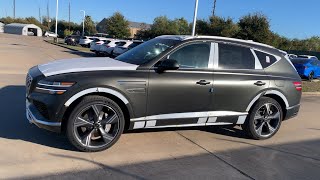 2026 Genesis GV80 prestige - STORR GREEN MATTE best luxury SUV to buy 