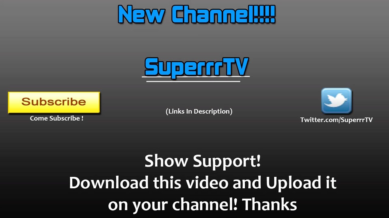 NEW CHANNEL ( MUST WATCH)